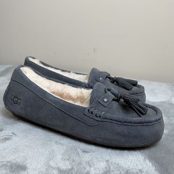 UGG LITNEY GREY Slippers - Picture 8 of 11